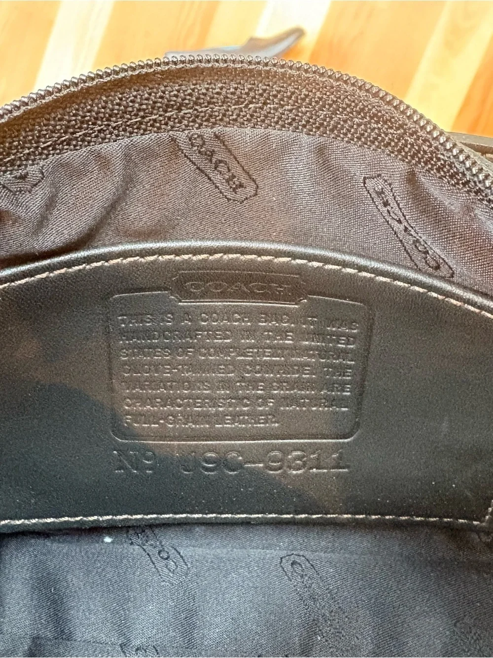 Vintage Coach Mini Bleeker Demi Bag